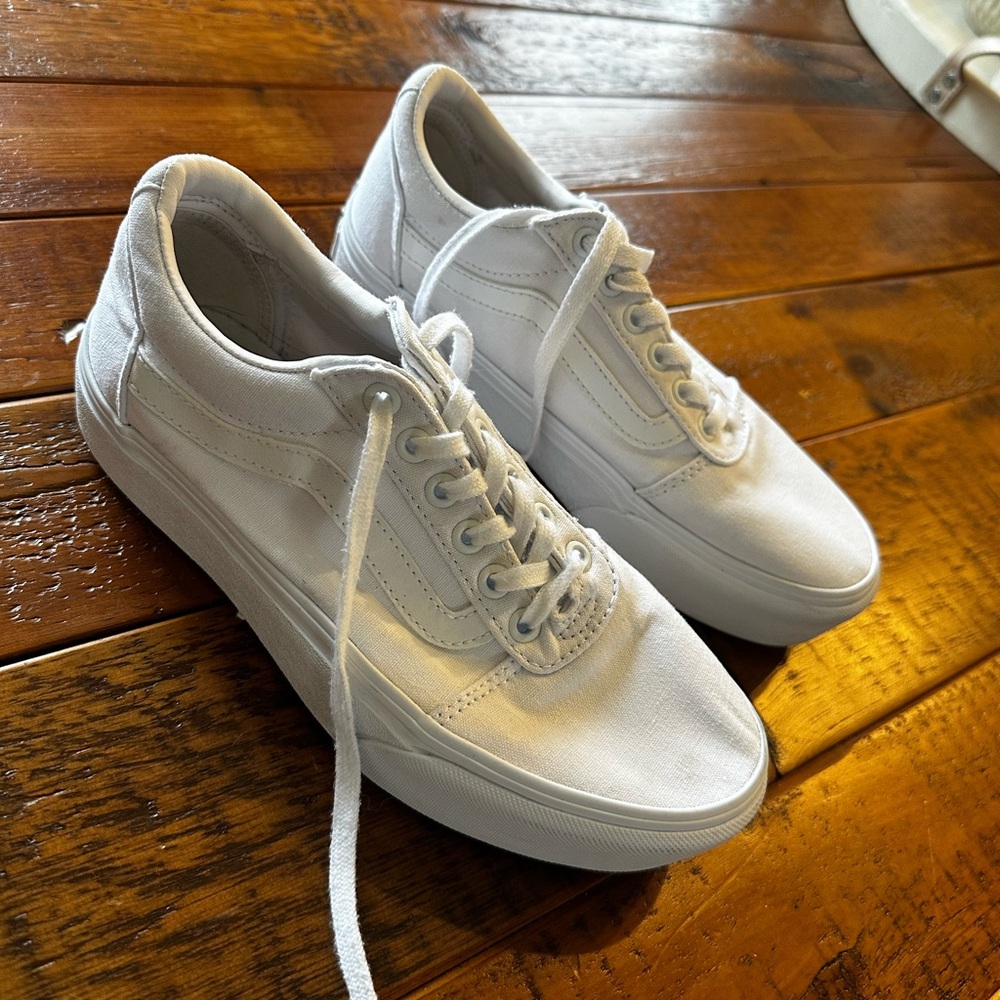 Vans White Womens Sneakers
